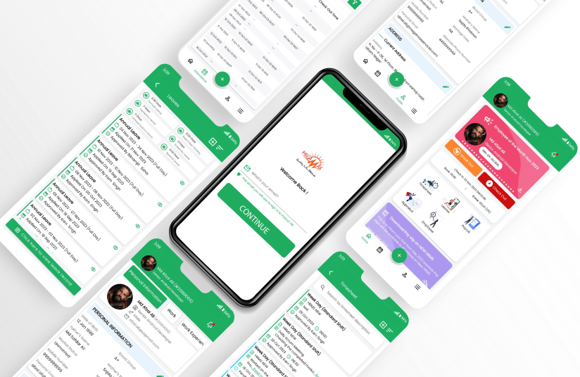 We offer Desktop and Mobile-native experience for your employees.